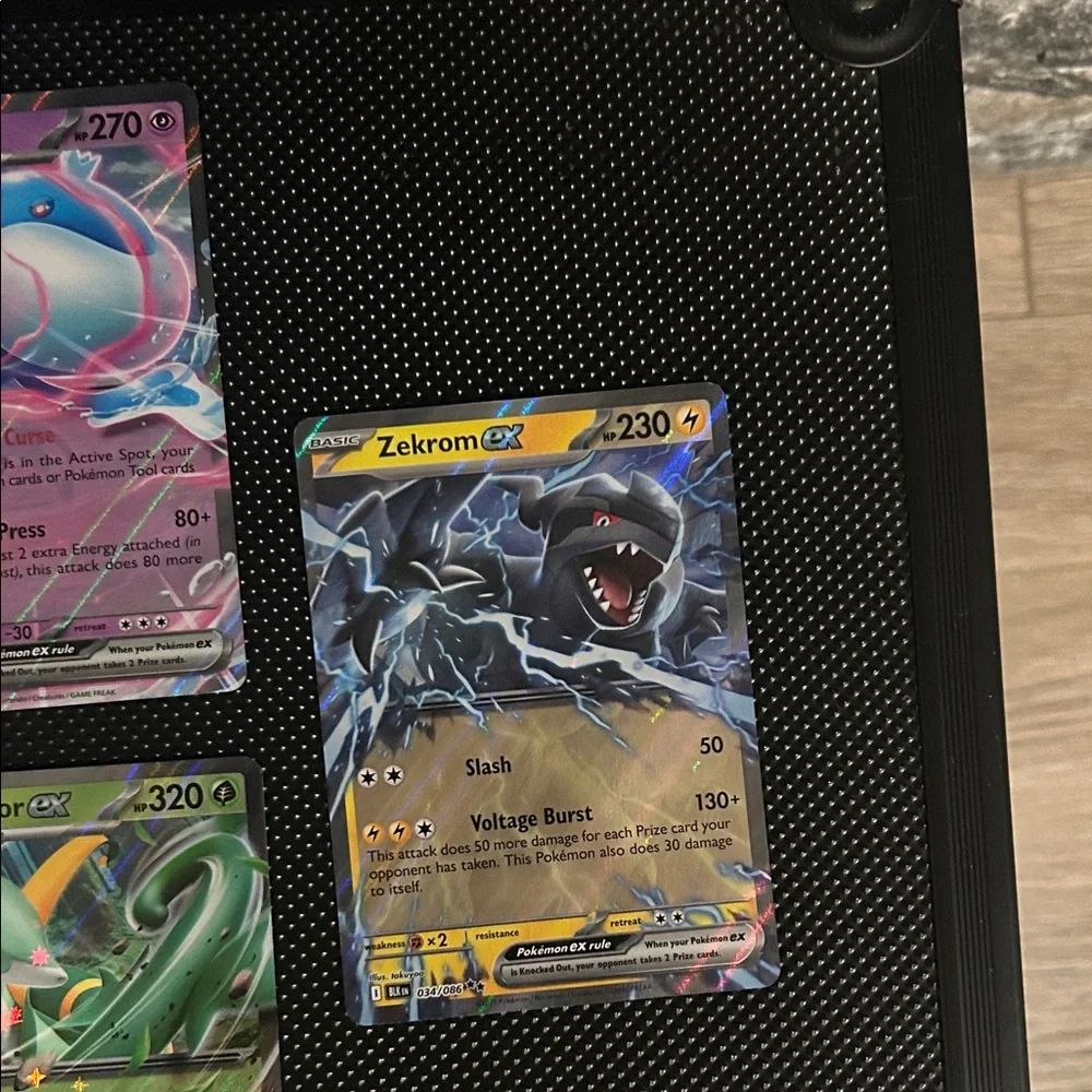 Pokemon EX lot of 9‎ Holo cards from Black Bolt/White Flare Set M/NM
